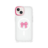 iPhone 13 Pink Ribbon Bow Phone Case MagSafe Compatible - CORECOLOUR