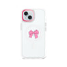 iPhone 15 Pink Ribbon Bow Phone Case MagSafe Compatible - CORECOLOUR