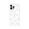 iPhone 14 Pro Max White Flower Minimal Line Phone Case MagSafe Compatible - CORECOLOUR