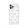 iPhone 13 Pro Max Pink Ribbon Minimal Line Phone Case MagSafe Compatible - CORECOLOUR