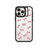 iPhone 15 Pro Max Pink Ribbon Mini Ring Kickstand Case MagSafe Compatible - CORECOLOUR