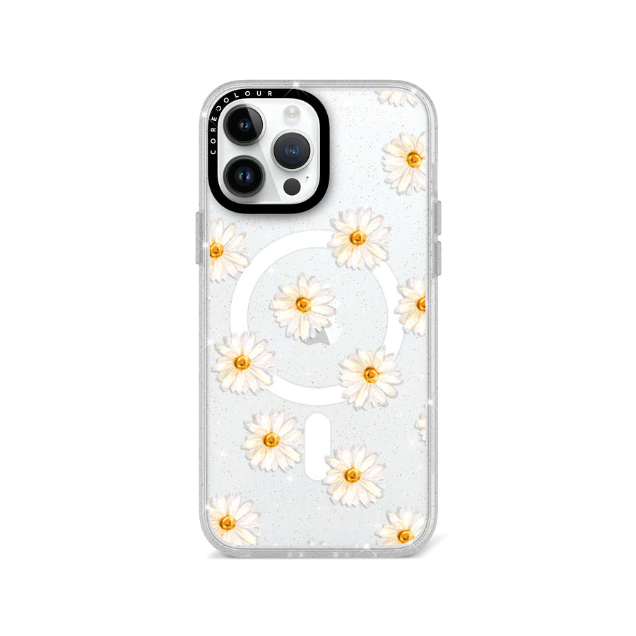 iPhone 13 Pro Max Oopsy Daisy Glitter Phone Case MagSafe Compatible - CORECOLOUR
