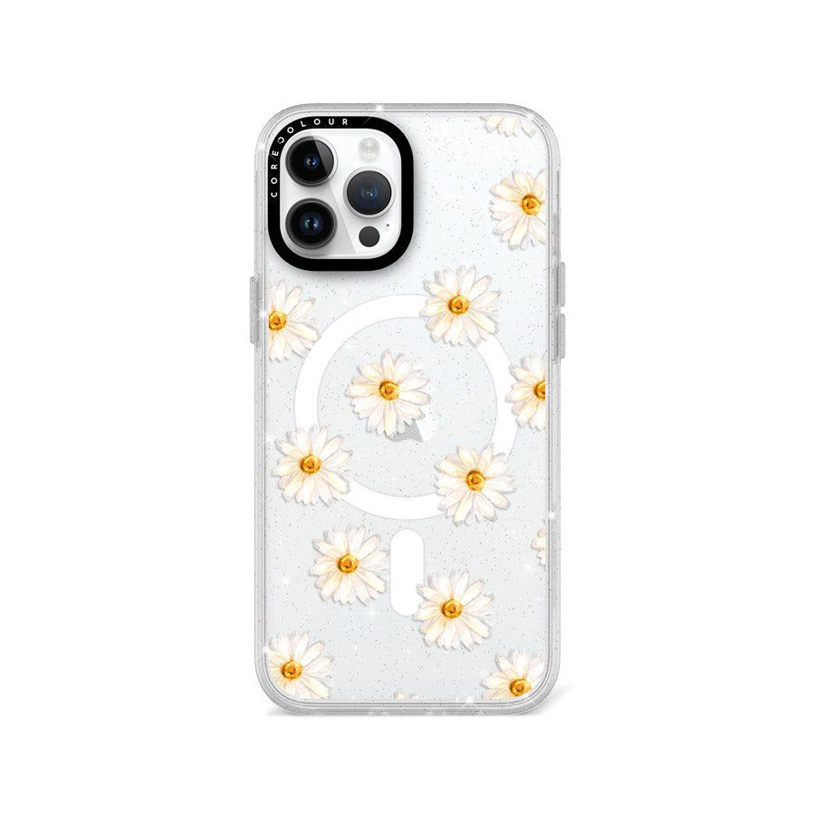 iPhone 12 Pro Max Oopsy Daisy Glitter Phone Case MagSafe Compatible - CORECOLOUR