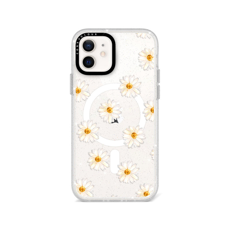 iPhone 12 Oopsy Daisy Glitter Phone Case MagSafe Compatible - CORECOLOUR