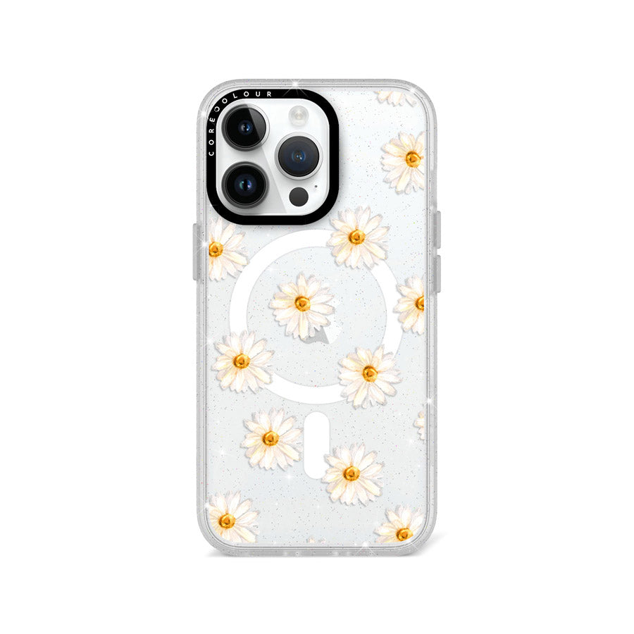 iPhone 13 Pro Oopsy Daisy Glitter Phone Case MagSafe Compatible - CORECOLOUR