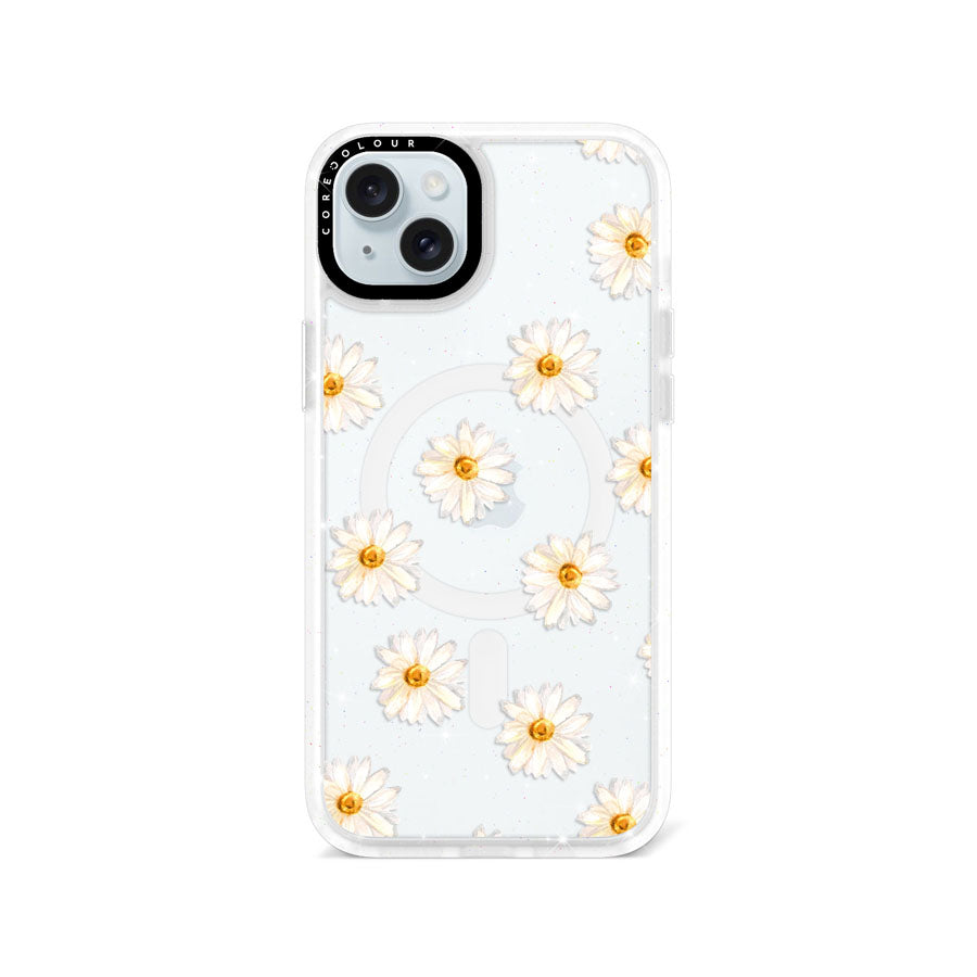iPhone 15 Plus Oopsy Daisy Glitter Phone Case MagSafe Compatible - CORECOLOUR