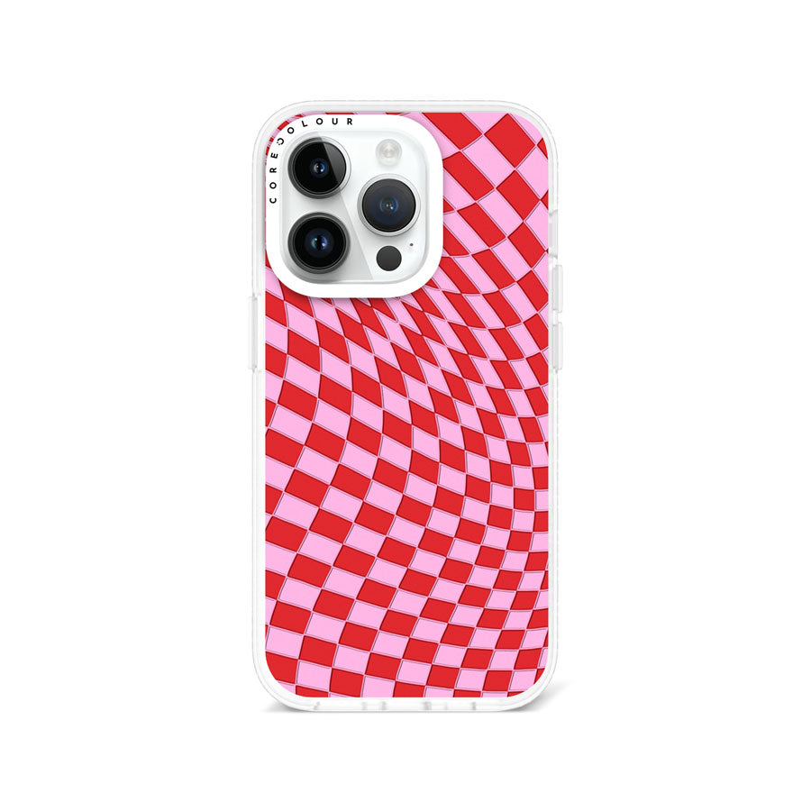 iPhone 14 Pro Raspberry Rouge Phone Case Magsafe Compatible - CORECOLOUR