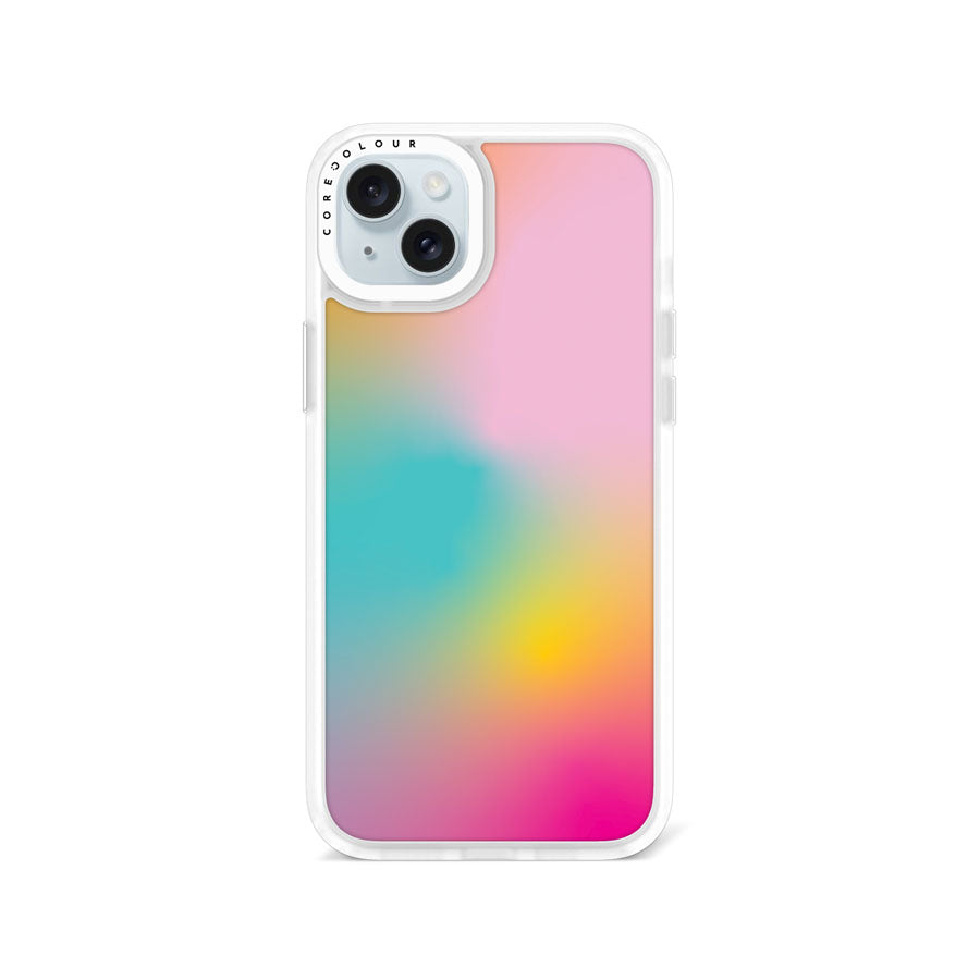 iPhone 15 Plus Luminous Swirl Phone Case Magsafe Compatible - CORECOLOUR