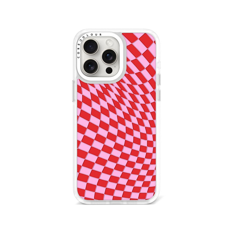 iPhone 15 Pro Max Raspberry Rouge Phone Case Magsafe Compatible - CORECOLOUR