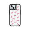 iPhone 15 Pink Ribbon Mini Ring Kickstand Case MagSafe Compatible - CORECOLOUR