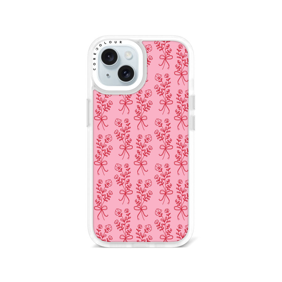 iPhone 15 Bliss Blossoms II Phone Case MagSafe Compatible - CORECOLOUR