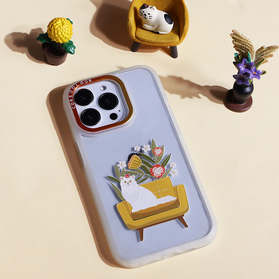 iPhone 15 Pro Max Persian Cat Phone Case MagSafe Compatible - CORECOLOUR