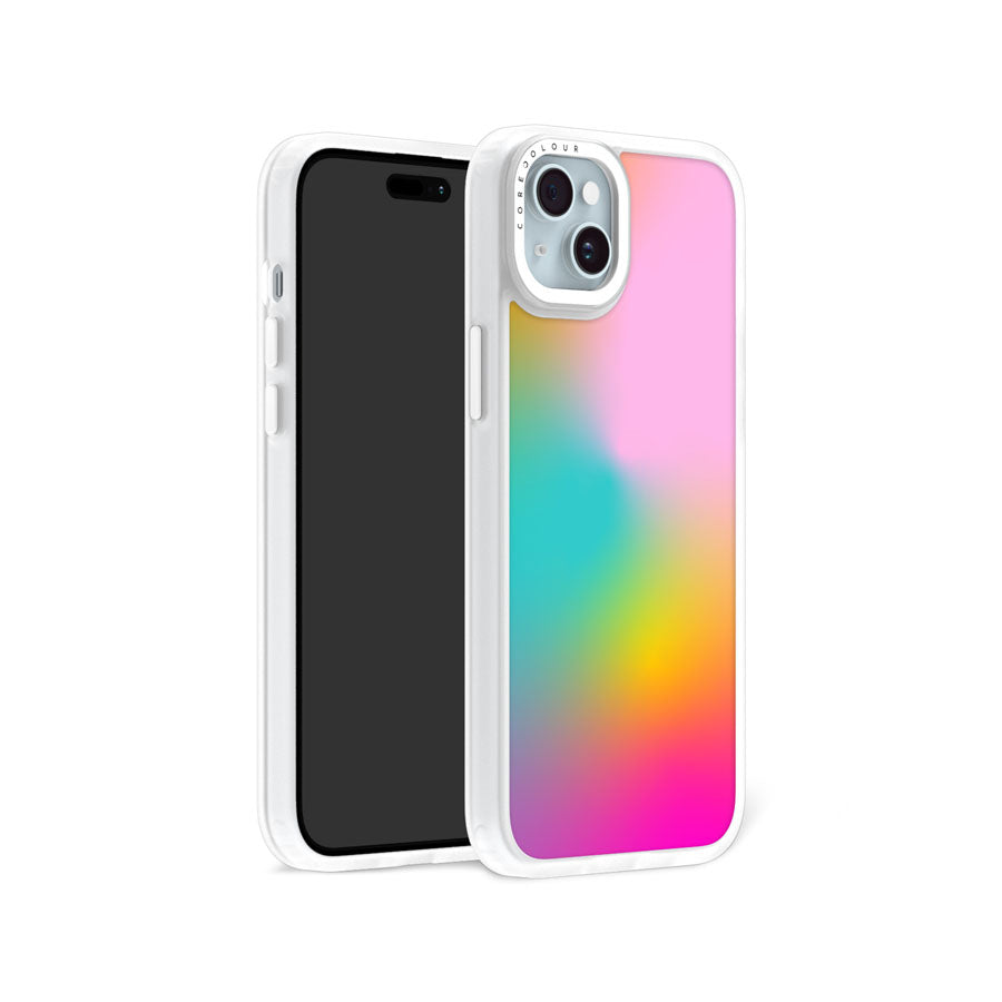 iPhone 15 Plus Luminous Swirl Phone Case Magsafe Compatible - CORECOLOUR