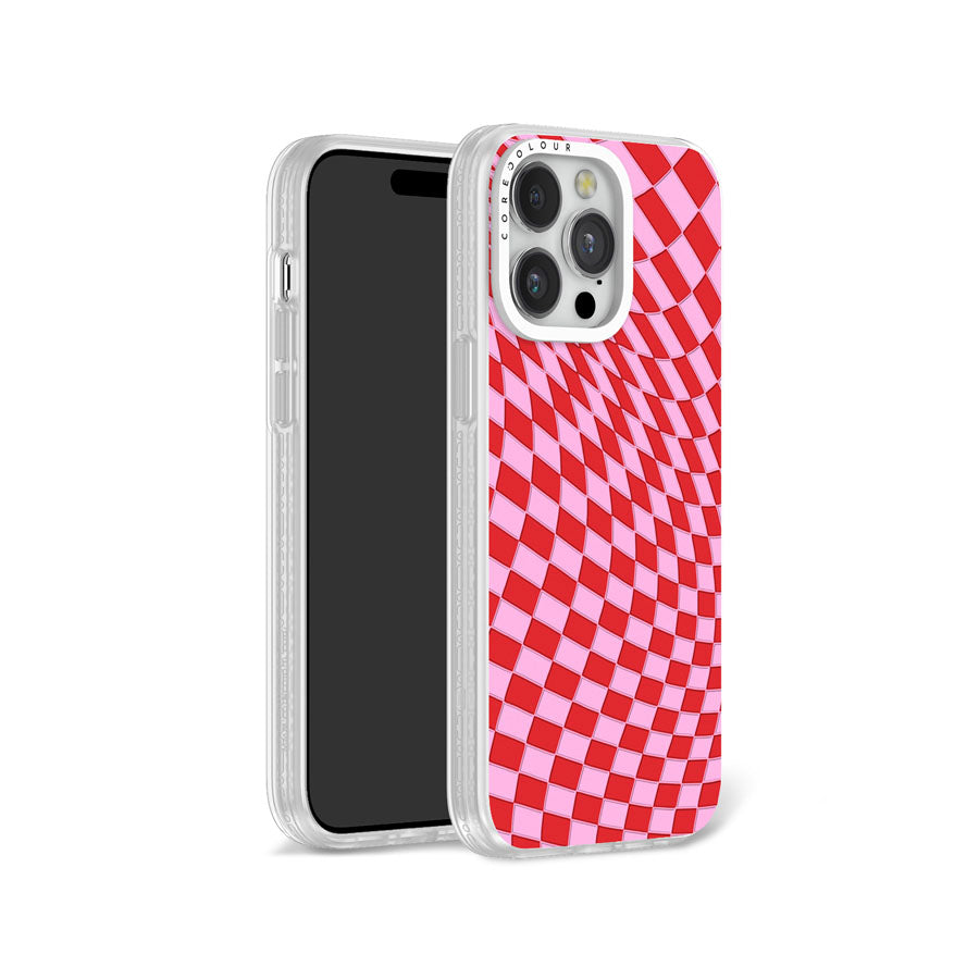 iPhone 13 Pro Raspberry Rouge Phone Case Magsafe Compatible - CORECOLOUR