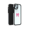 iPhone 15 Plus Pink Ribbon Bow Camera Ring Kickstand Case - CORECOLOUR