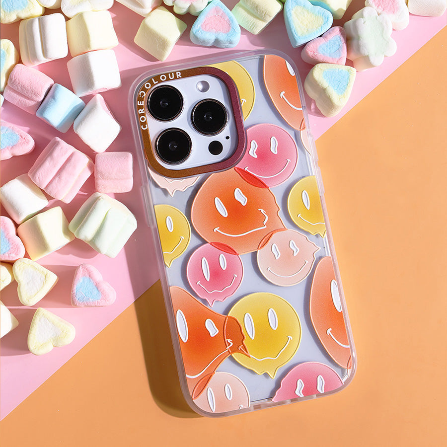 iPhone 12 Melting Smile Phone Case Magsafe Compatible - CORECOLOUR