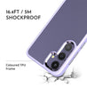 Samsung S24+ Purple Clear Case - CORECOLOUR