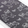 iPhone 14 Pug Minimal Line Phone Case Magsafe Compatible - CORECOLOUR