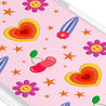 iPhone 15 Happy Vibes Ring Kickstand Case MagSafe Compatible - CORECOLOUR