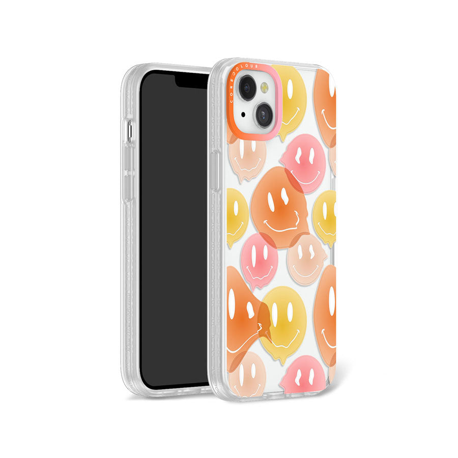 iPhone 14 Plus Melting Smile Phone Case Magsafe Compatible - CORECOLOUR