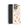 iPhone 12 Pro Max Flying Hearts Glitter Phone Case Magsafe Compatible - CORECOLOUR