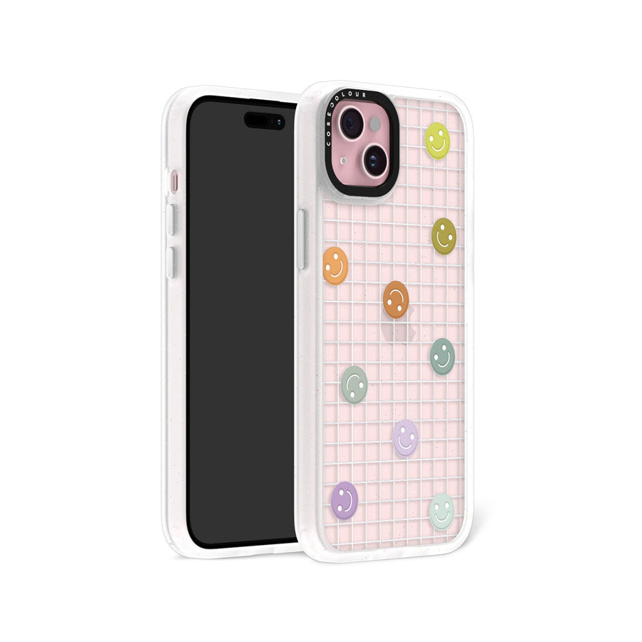 iPhone 15 Plus School's Out! Smile! Glitter Phone Case Magsafe Compatible - CORECOLOUR