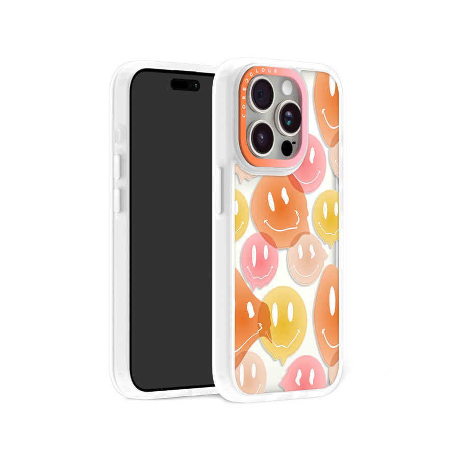 iPhone 15 Pro Melting Smile Phone Case Magsafe Compatible - CORECOLOUR