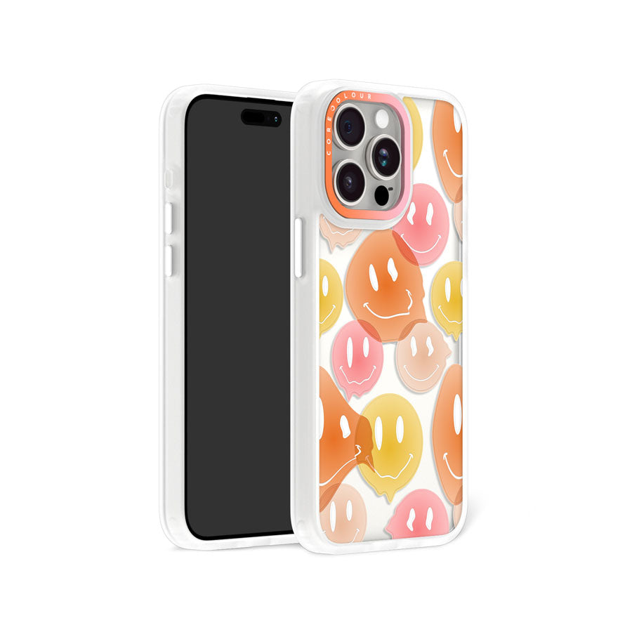 iPhone 15 Pro Max Melting Smile Phone Case Magsafe Compatible - CORECOLOUR