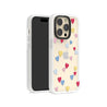 iPhone 14 Pro Flying Hearts Glitter Phone Case Magsafe Compatible - CORECOLOUR