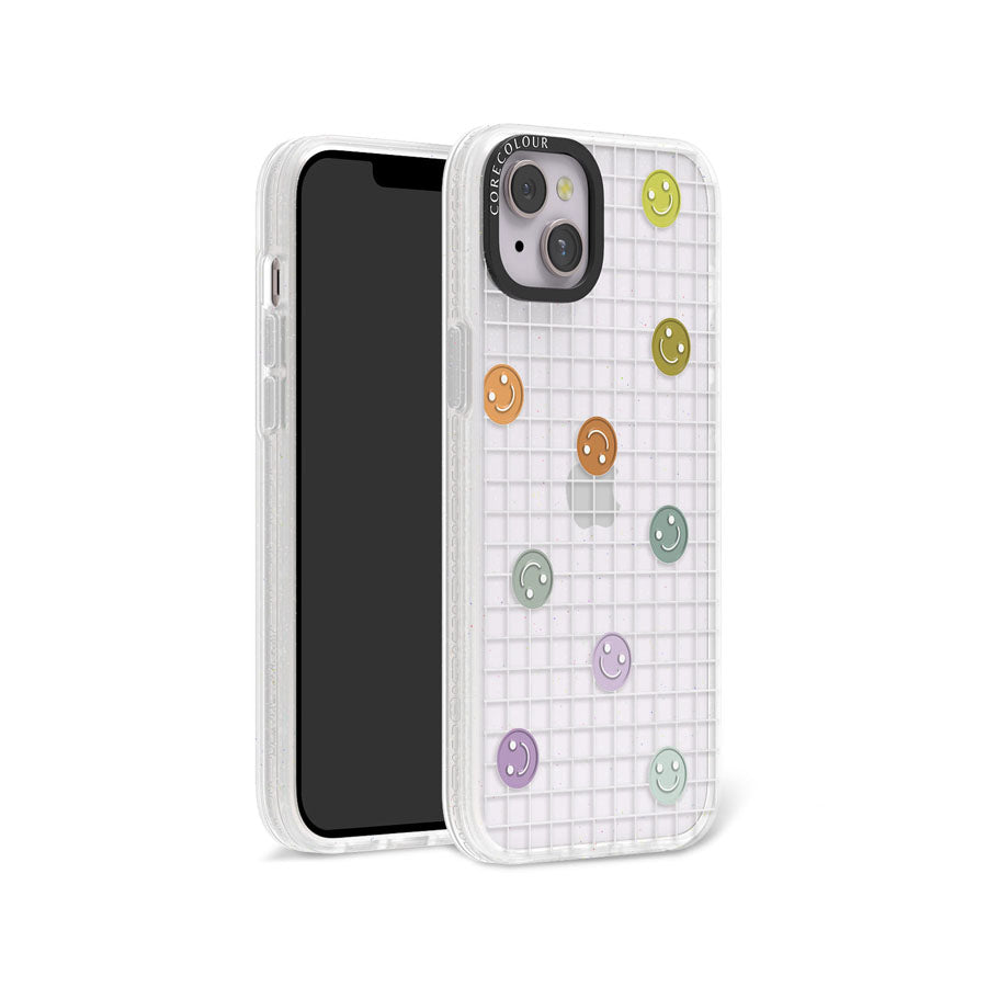 iPhone 14 Plus School's Out! Smile! Glitter Phone Case Magsafe Compatible - CORECOLOUR