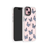 iPhone 15 Butterfly Kiss Glitter Phone Case Magsafe Compatible - CORECOLOUR