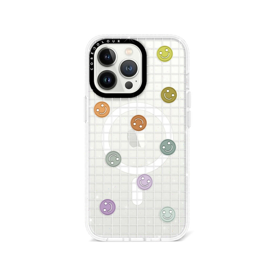 iPhone 13 Pro School's Out! Smile! Glitter Phone Case Magsafe Compatible - CORECOLOUR