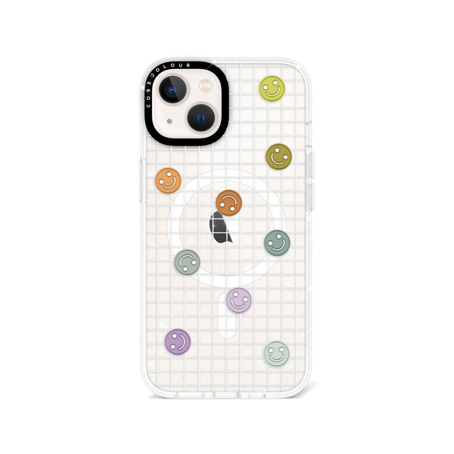 iPhone 14 School's Out! Smile! Glitter Phone Case Magsafe Compatible - CORECOLOUR