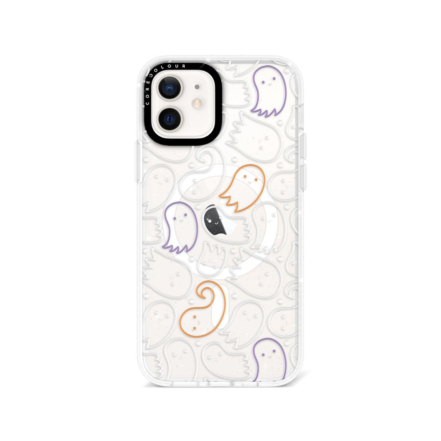 iPhone 12 Ghost Squad Glitter Phone Case Magsafe Compatible - CORECOLOUR