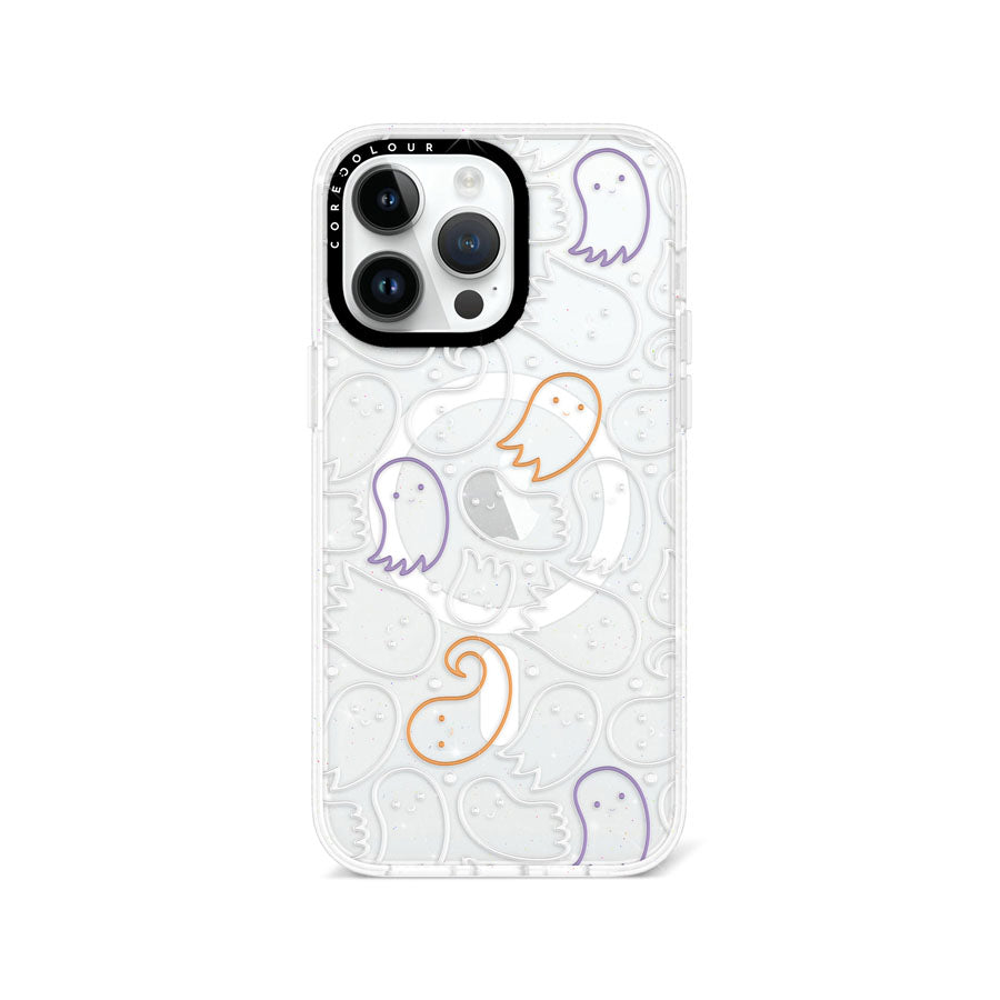 iPhone 14 Pro Max Ghost Squad Glitter Phone Case Magsafe Compatible - CORECOLOUR