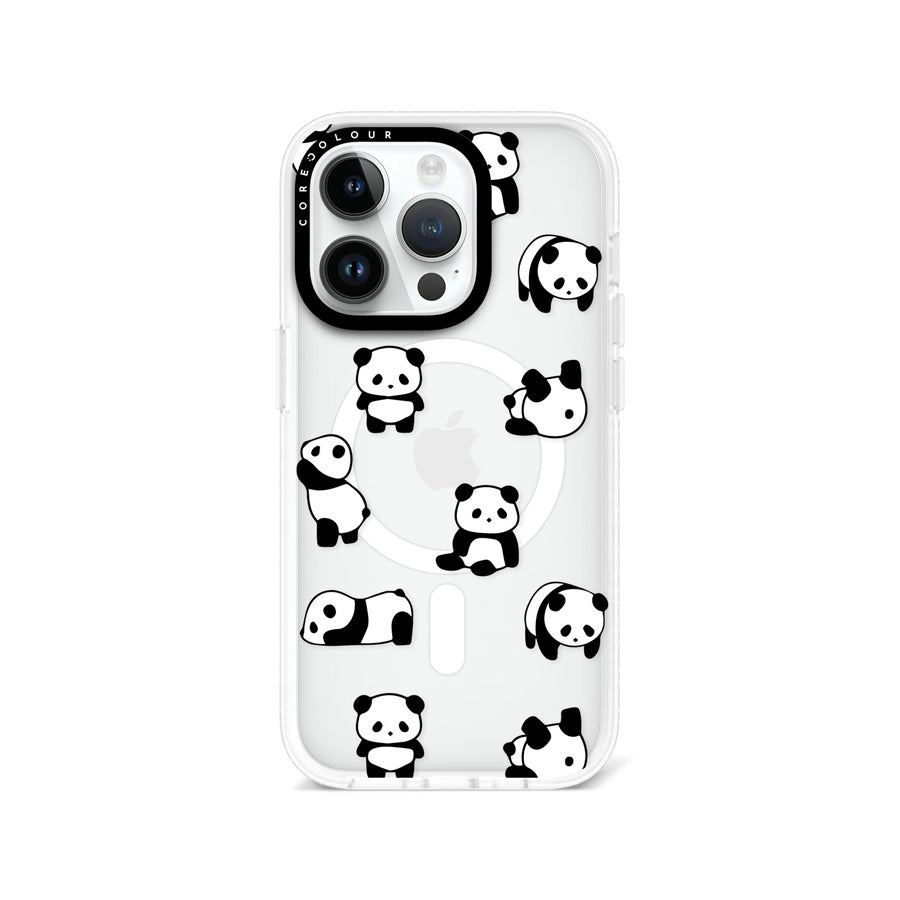 iPhone 14 Pro Moving Panda Phone Case MagSafe Compatible - CORECOLOUR