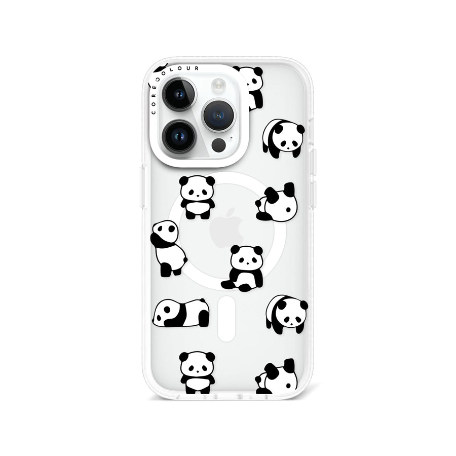 iPhone 14 Pro Moving Panda Phone Case MagSafe Compatible - CORECOLOUR
