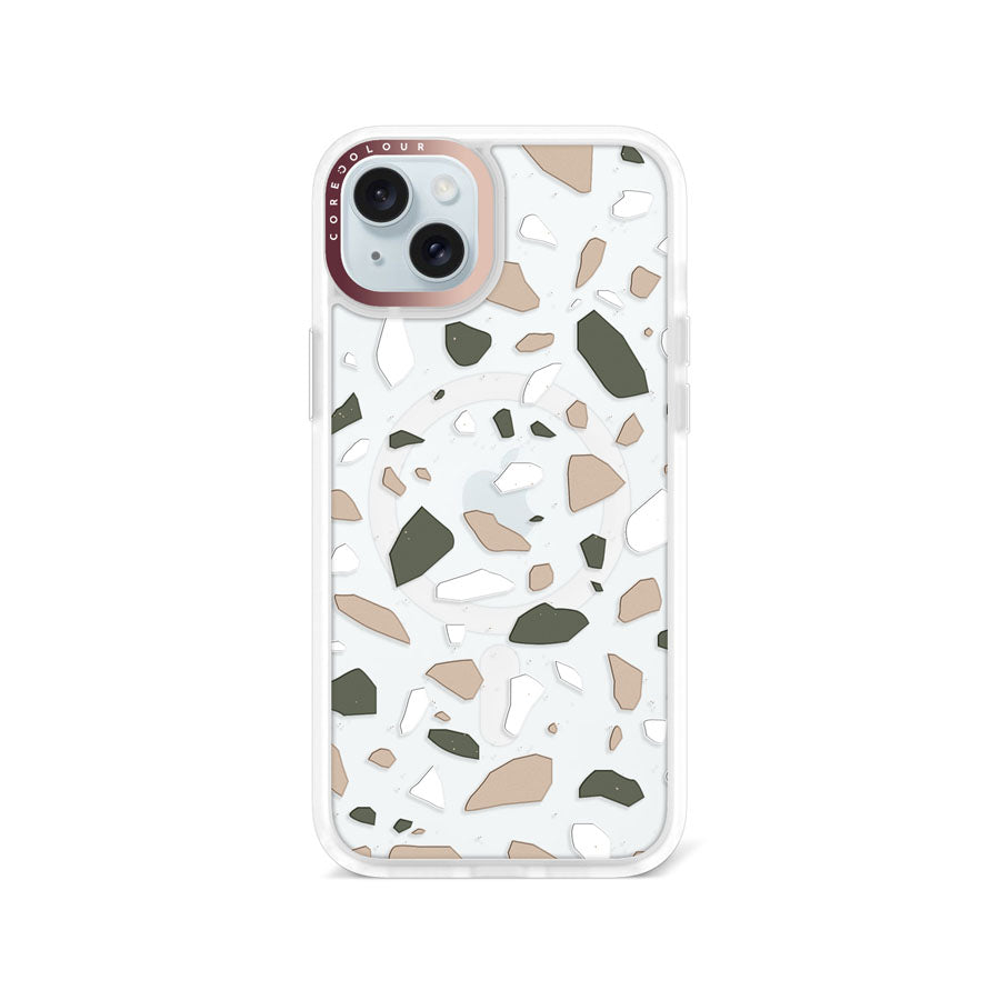 iPhone 15 Plus Marble Confetti Phone Case MagSafe Compatible - CORECOLOUR