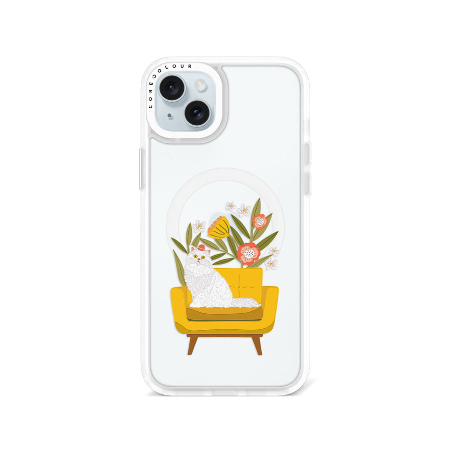 iPhone 15 Plus Persian Cat Phone Case MagSafe Compatible - CORECOLOUR