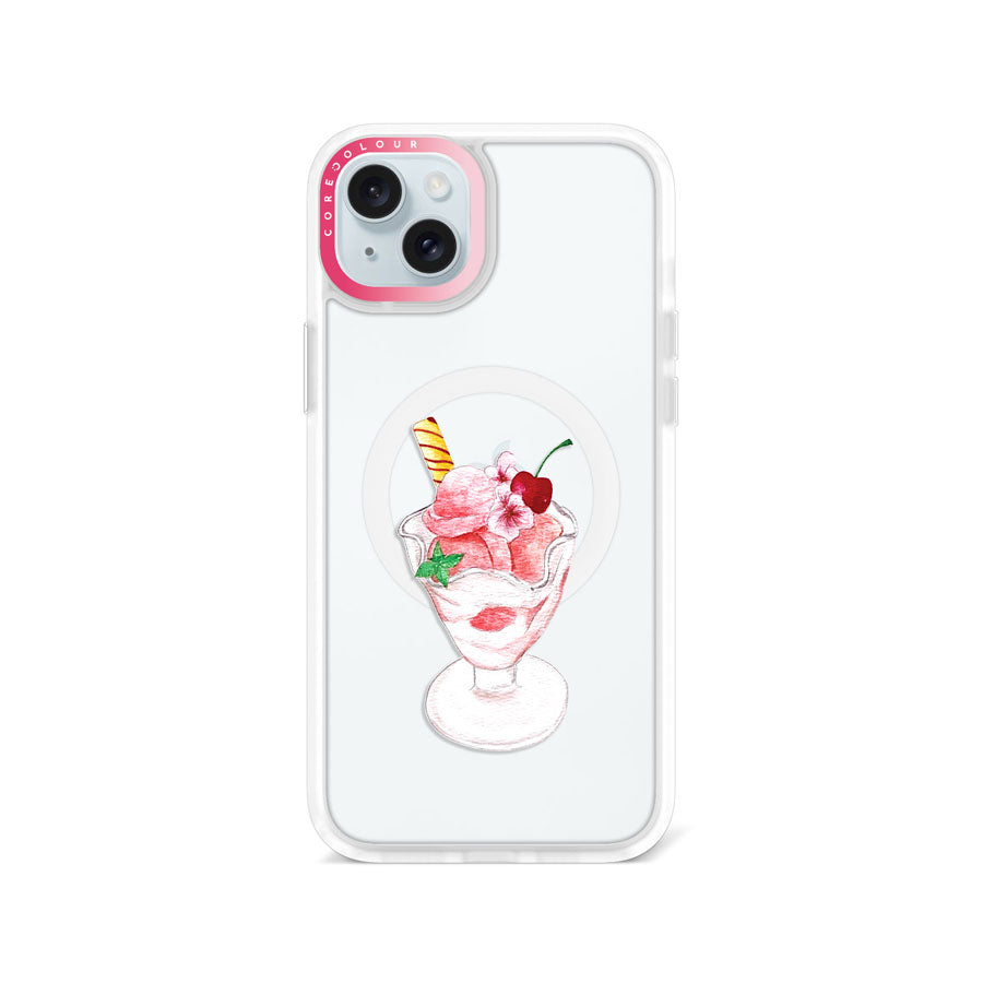 iPhone 15 Plus Cherry Parfait Phone Case Magsafe Compatible - CORECOLOUR