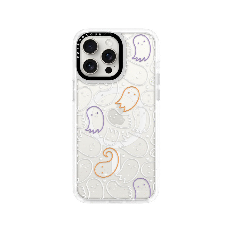 iPhone 15 Pro Max Ghost Squad Glitter Phone Case Magsafe Compatible - CORECOLOUR