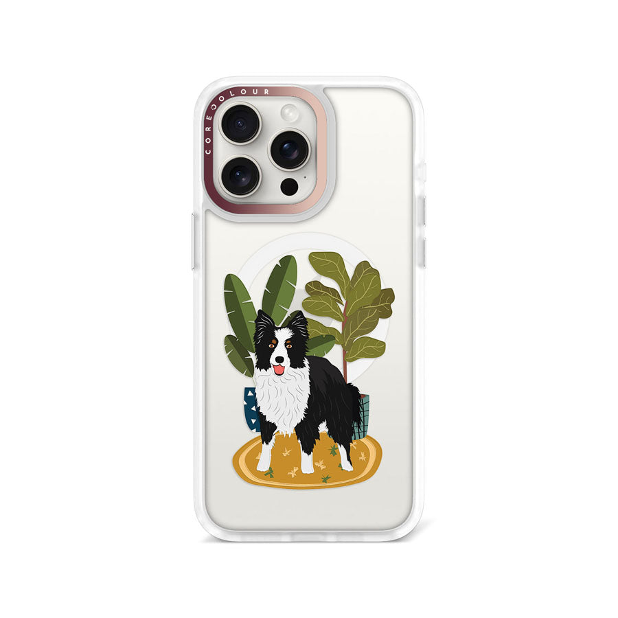 iPhone 15 Pro Max Border Collie Phone Case MagSafe Compatible - CORECOLOUR