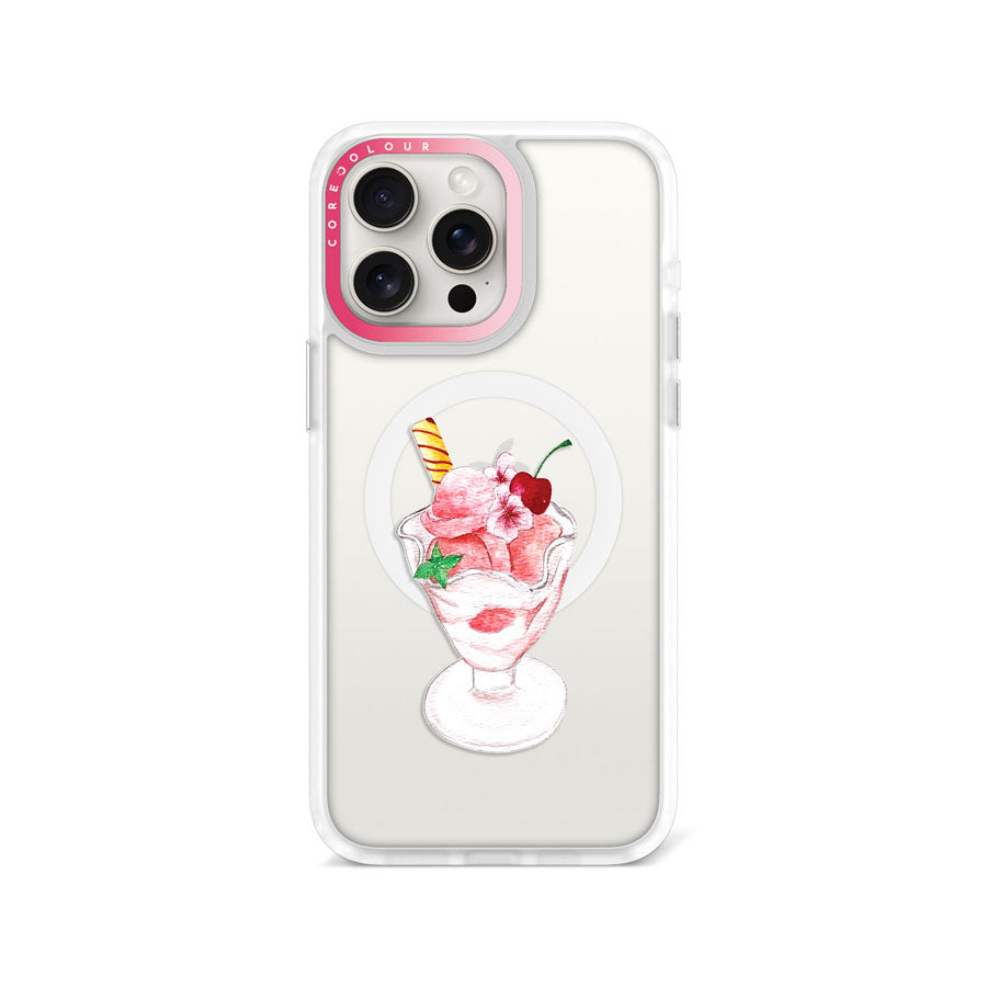 iPhone 15 Pro Max Cherry Parfait Phone Case Magsafe Compatible - CORECOLOUR