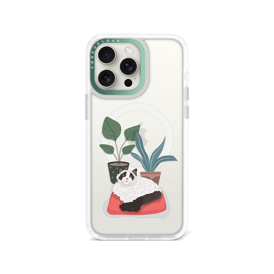 iPhone 15 Pro Max Ragdoll Cat Phone Case MagSafe Compatible - CORECOLOUR