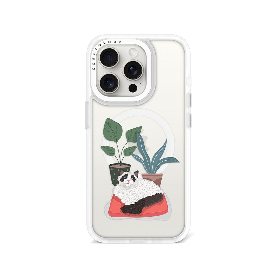 iPhone 15 Pro Ragdoll Cat Phone Case MagSafe Compatible - CORECOLOUR