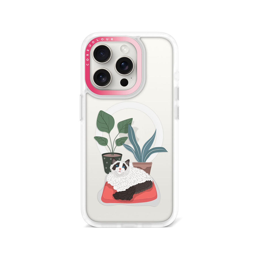iPhone 15 Pro Ragdoll Cat Phone Case MagSafe Compatible - CORECOLOUR