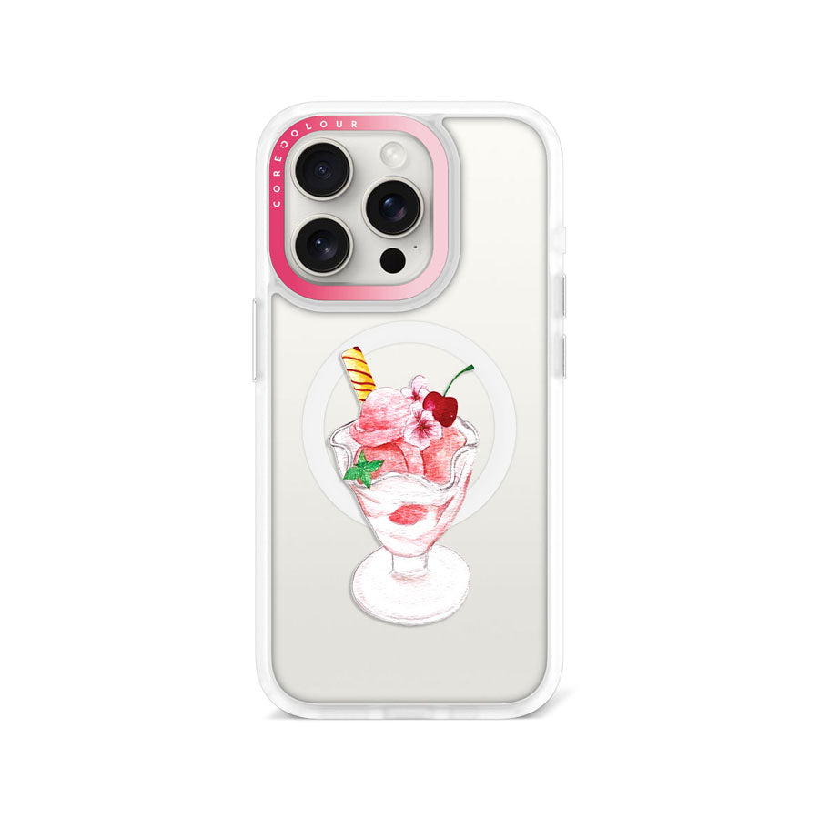 iPhone 15 Pro Cherry Parfait Phone Case Magsafe Compatible - CORECOLOUR