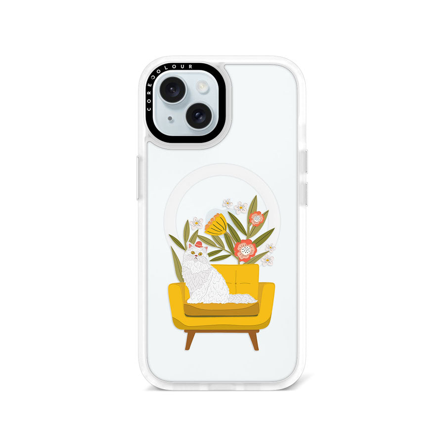 iPhone 15 Persian Cat Phone Case MagSafe Compatible - CORECOLOUR