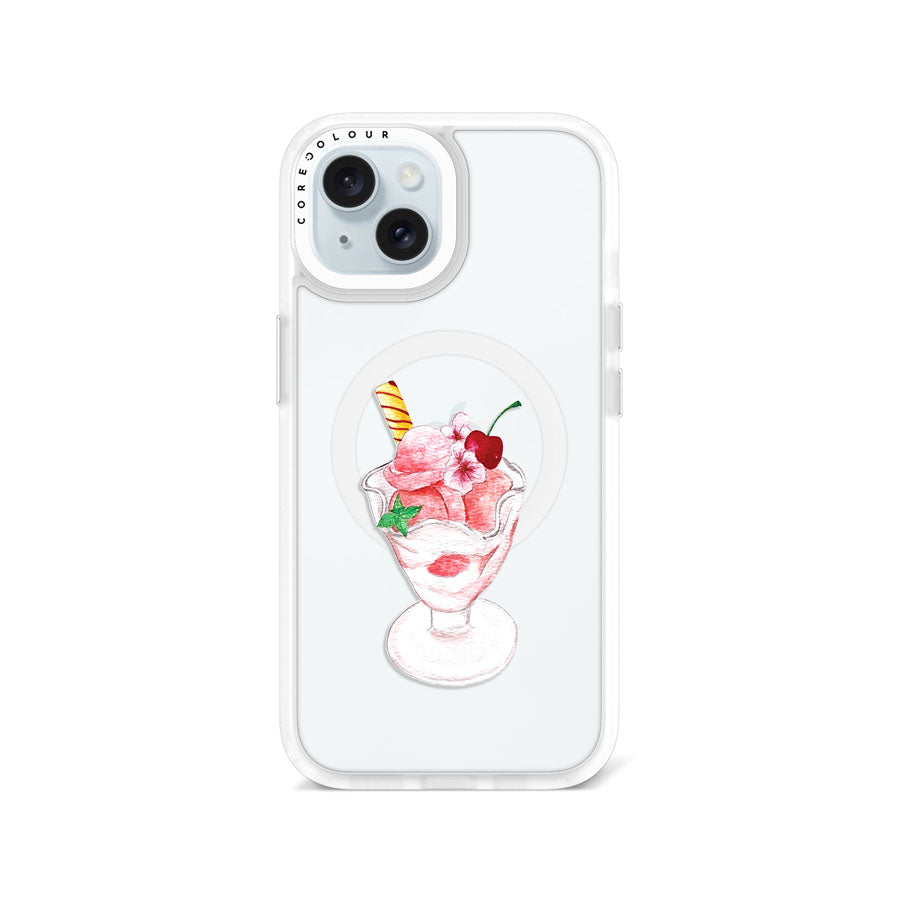 iPhone 15 Cherry Parfait Phone Case Magsafe Compatible - CORECOLOUR