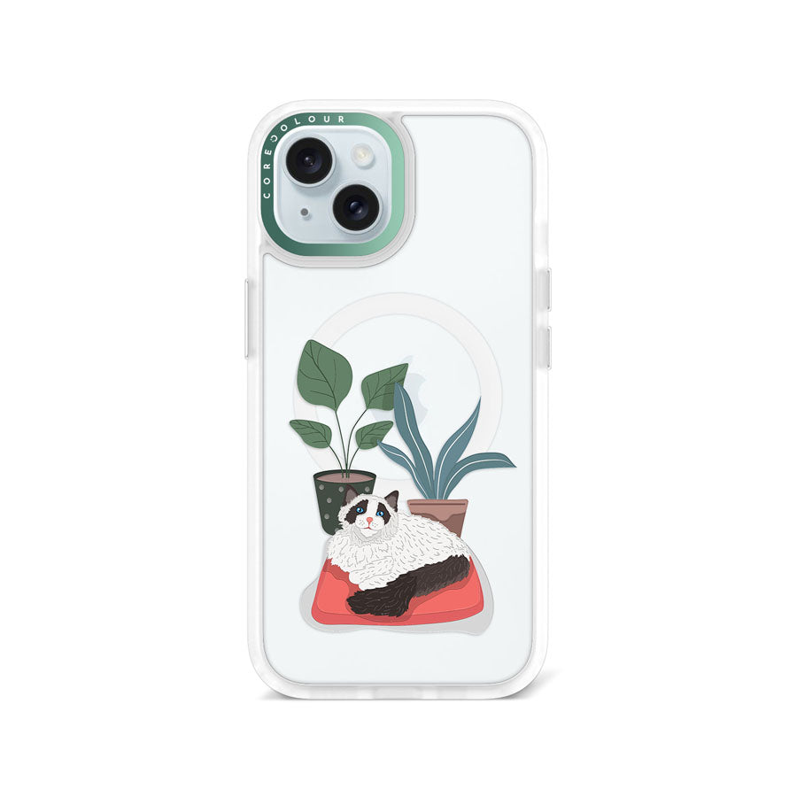 iPhone 15 Ragdoll Cat Phone Case MagSafe Compatible - CORECOLOUR